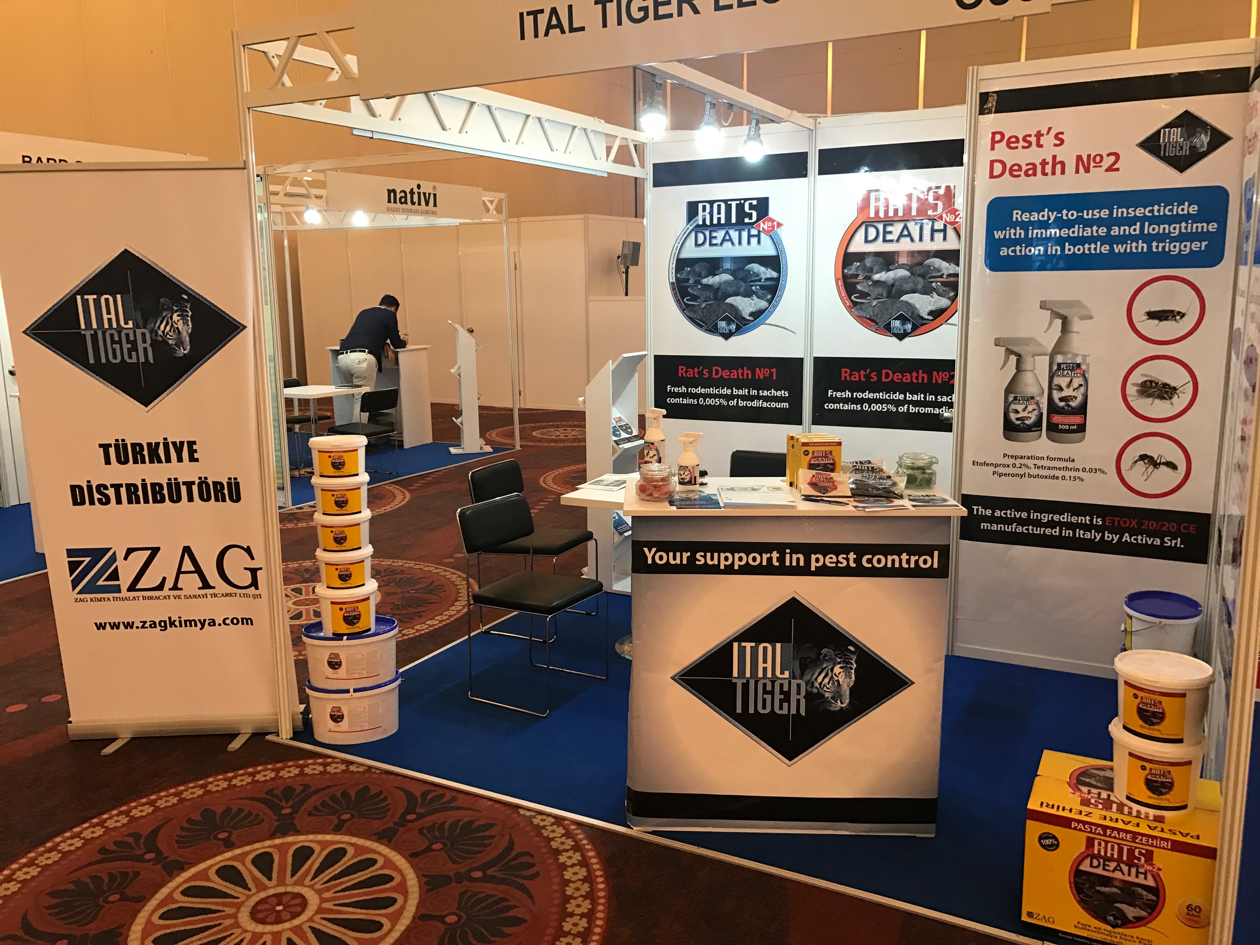 Международная выставка пестицидов Parasitec 2017 в Стамбуле